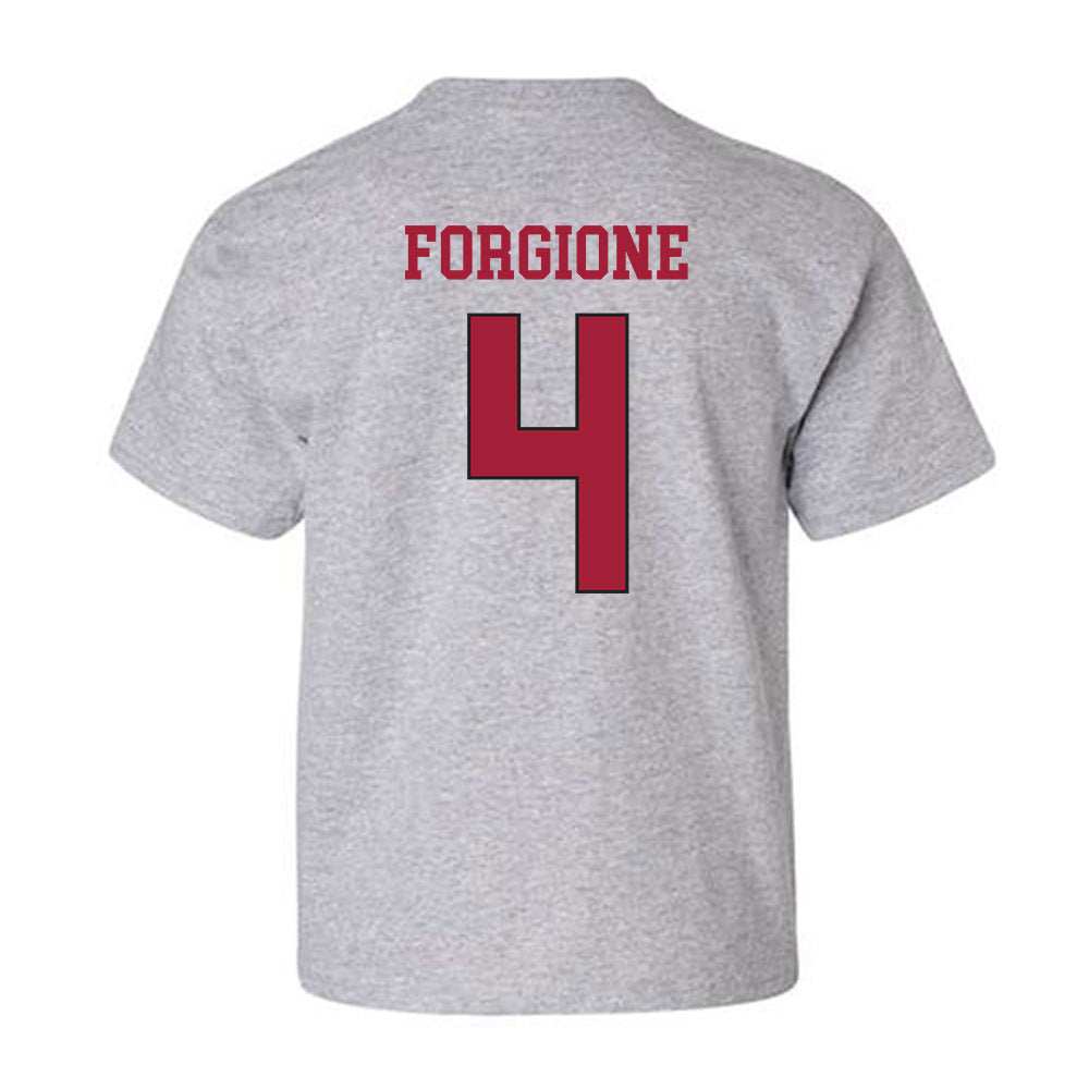 St. Joe's - NCAA Baseball : Max Forgione - Classic Shersey Youth T-Shirt-1