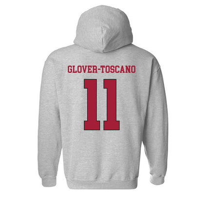 St. Joe's - NCAA Men's Basketball : Jaiden Glover-Toscano - Classic Shersey Hooded Sweatshirt-1