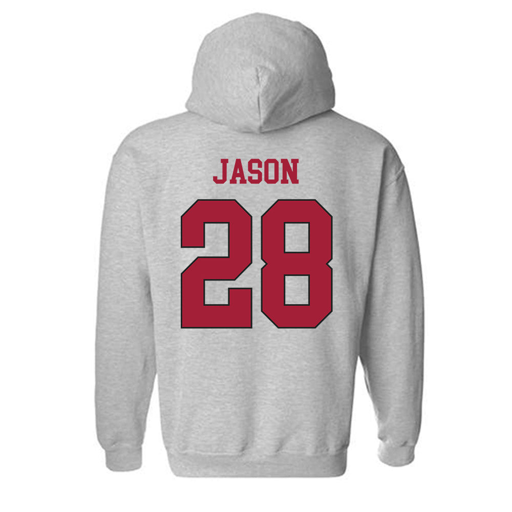 St. Joe's - NCAA Men's Lacrosse : Jesse Jason - Classic Shersey Hooded Sweatshirt-1