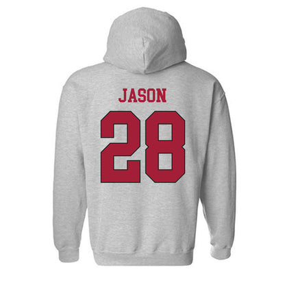 St. Joe's - NCAA Men's Lacrosse : Jesse Jason - Classic Shersey Hooded Sweatshirt-1