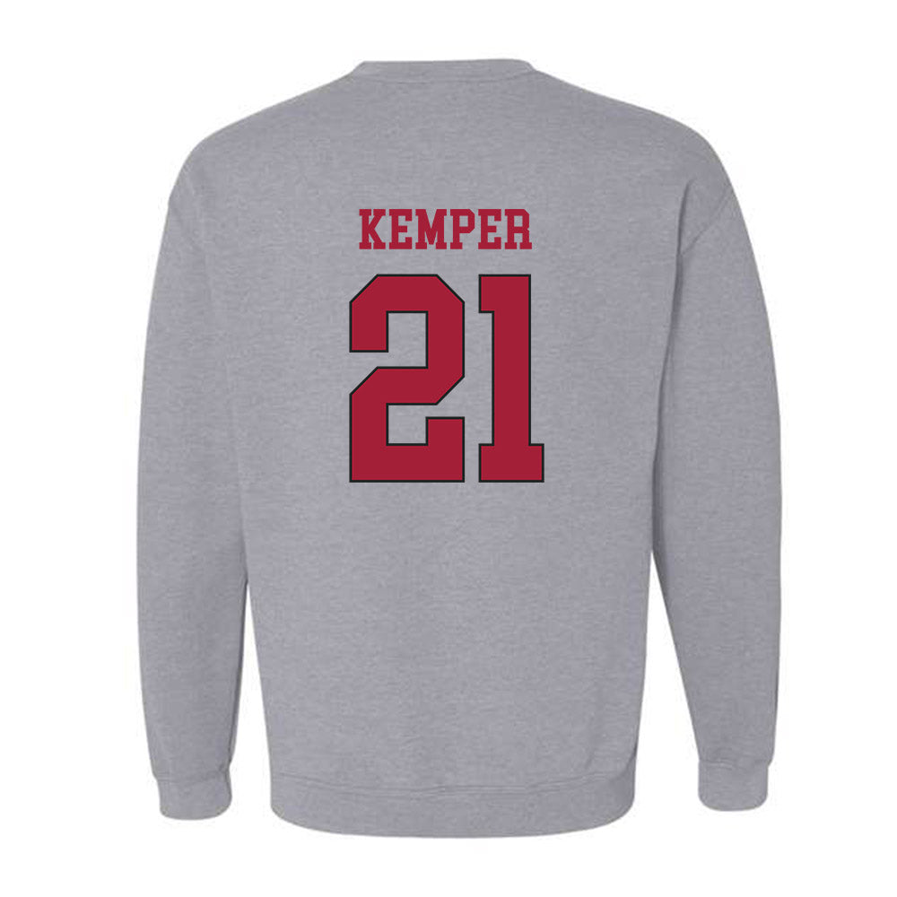 St. Joe's - NCAA Men's Basketball : Davis Kemper - Classic Shersey Crewneck Sweatshirt-1