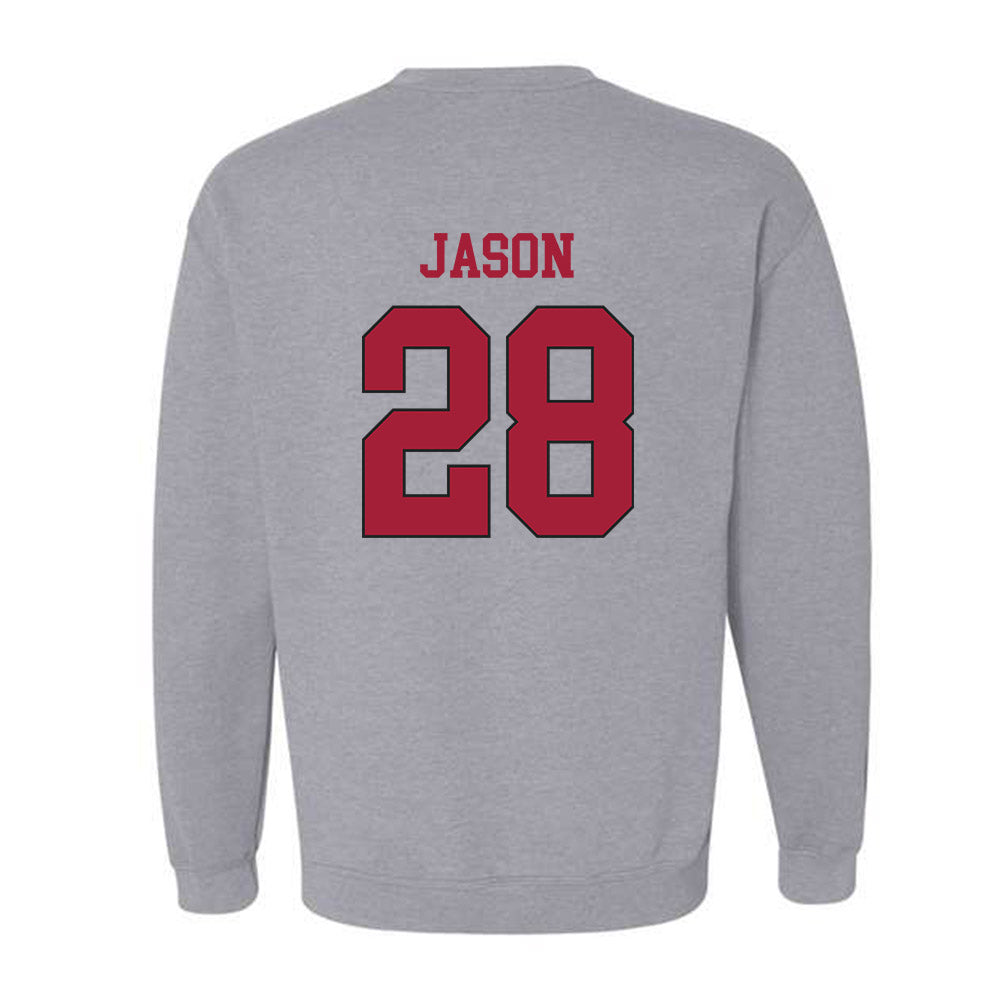 St. Joe's - NCAA Men's Lacrosse : Jesse Jason - Classic Shersey Crewneck Sweatshirt-1
