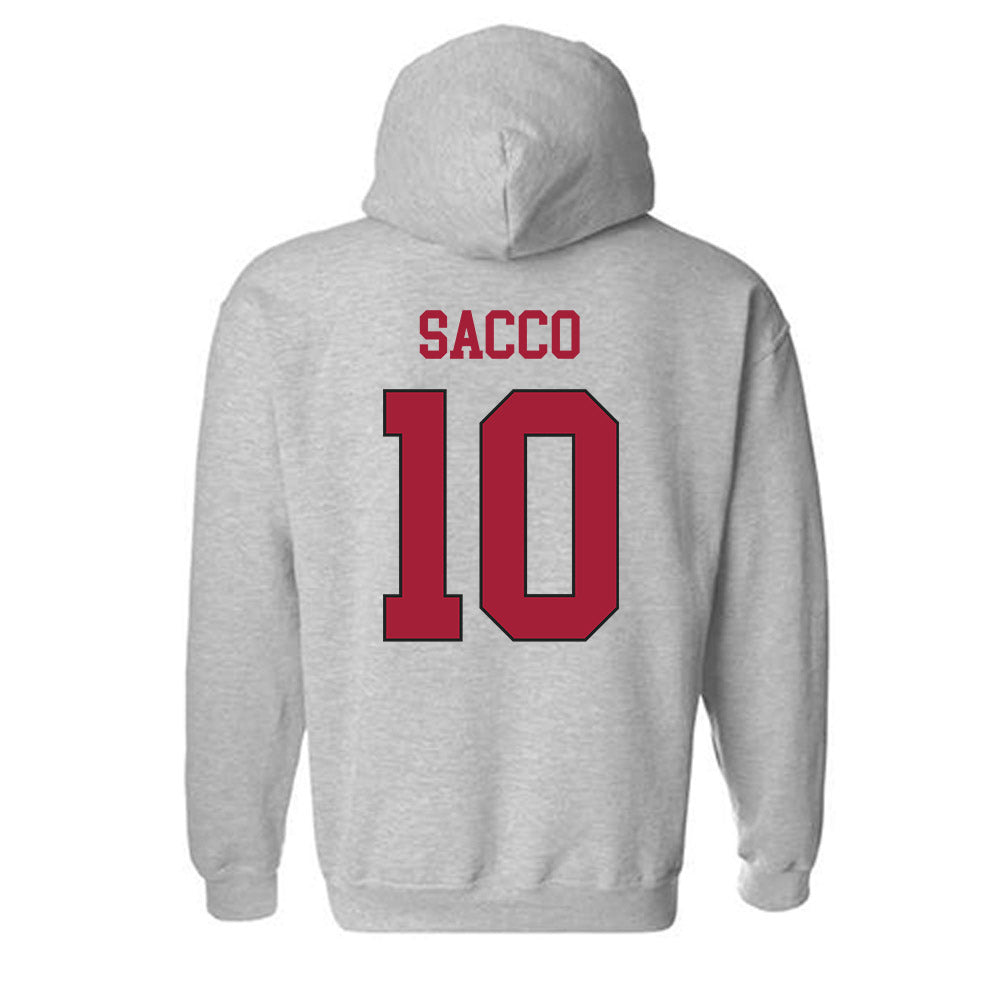 St. Joe's - NCAA Men's Basketball : Keoni Sacco - Classic Shersey Hooded Sweatshirt-1