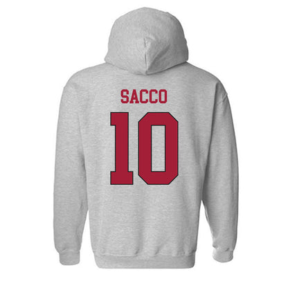 St. Joe's - NCAA Men's Basketball : Keoni Sacco - Classic Shersey Hooded Sweatshirt-1