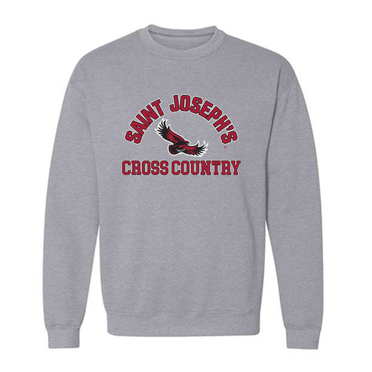 St. Joe's - NCAA Men's Cross Country : Luke Zajac - Classic Shersey Crewneck Sweatshirt-0