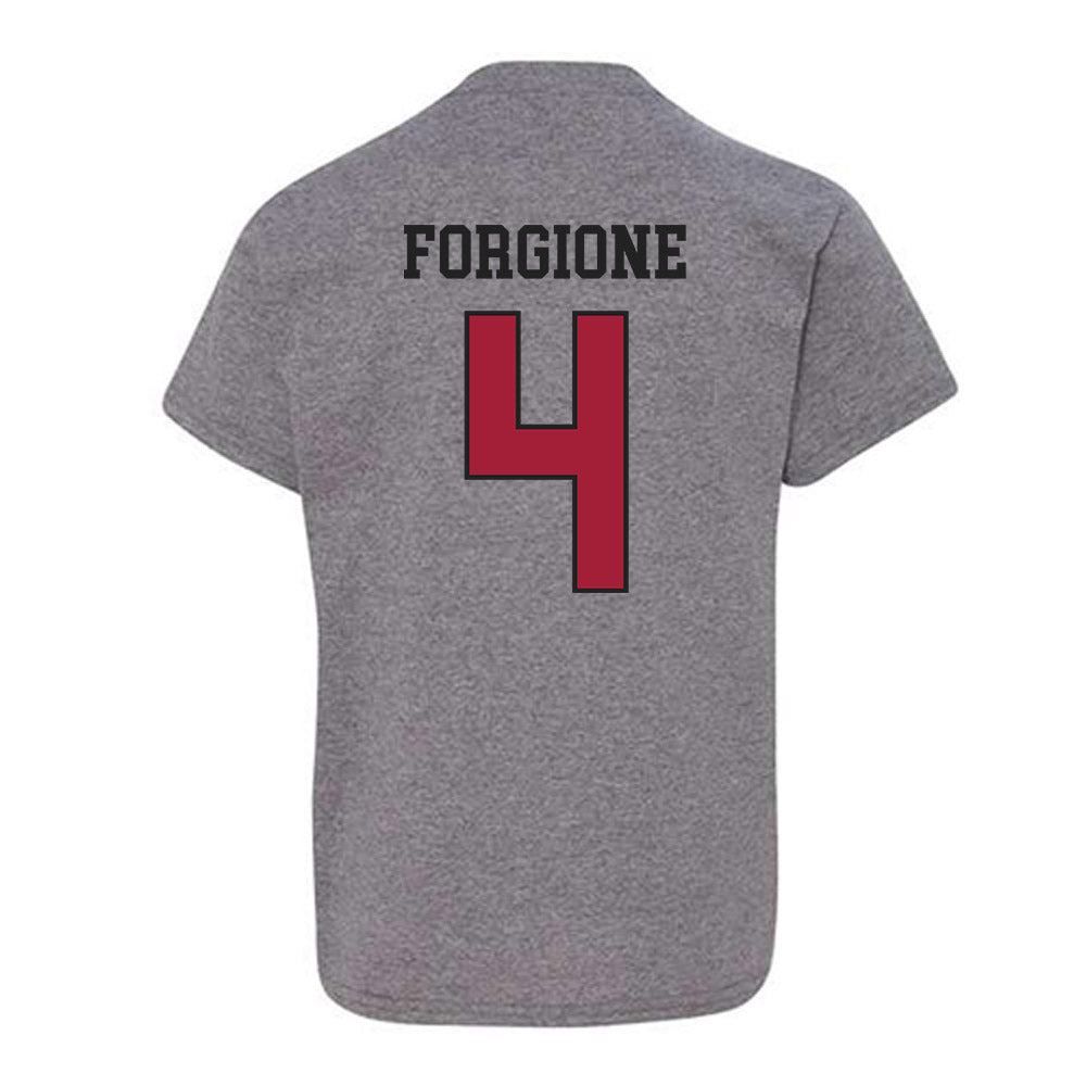 St. Joe's - NCAA Baseball : Max Forgione - Classic Shersey Youth T-Shirt-1