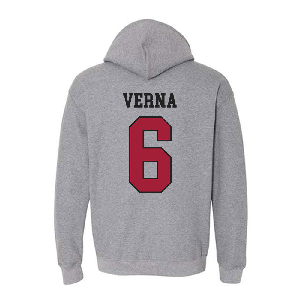 St. Joe's - NCAA Men's Basketball : Owen Verna - Classic Shersey Hooded Sweatshirt-1