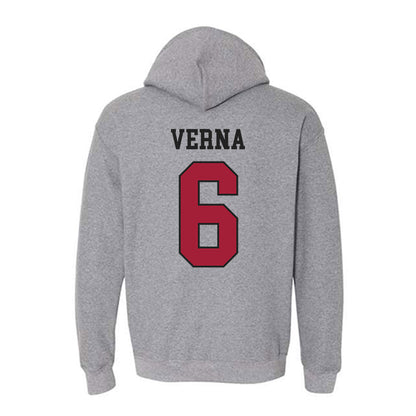 St. Joe's - NCAA Men's Basketball : Owen Verna - Classic Shersey Hooded Sweatshirt-1