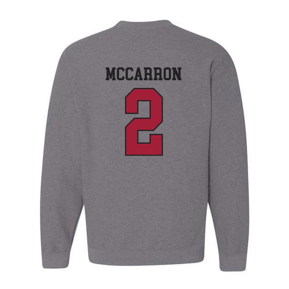 St. Joe's - NCAA Baseball : Duke McCarron - Classic Shersey Crewneck Sweatshirt-1