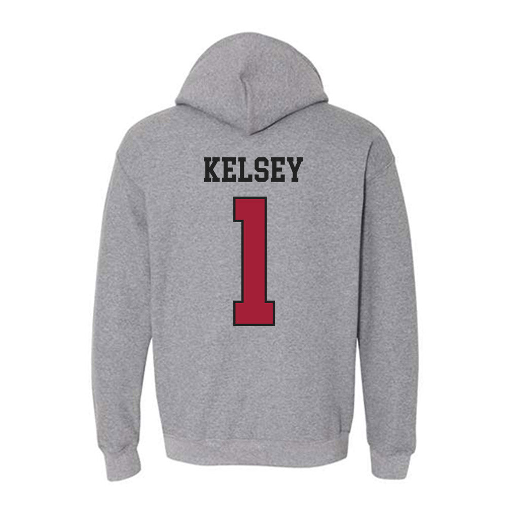 St. Joe's - NCAA Baseball : Alex Kelsey - Classic Shersey Hooded Sweatshirt-1