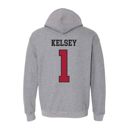 St. Joe's - NCAA Baseball : Alex Kelsey - Classic Shersey Hooded Sweatshirt-1