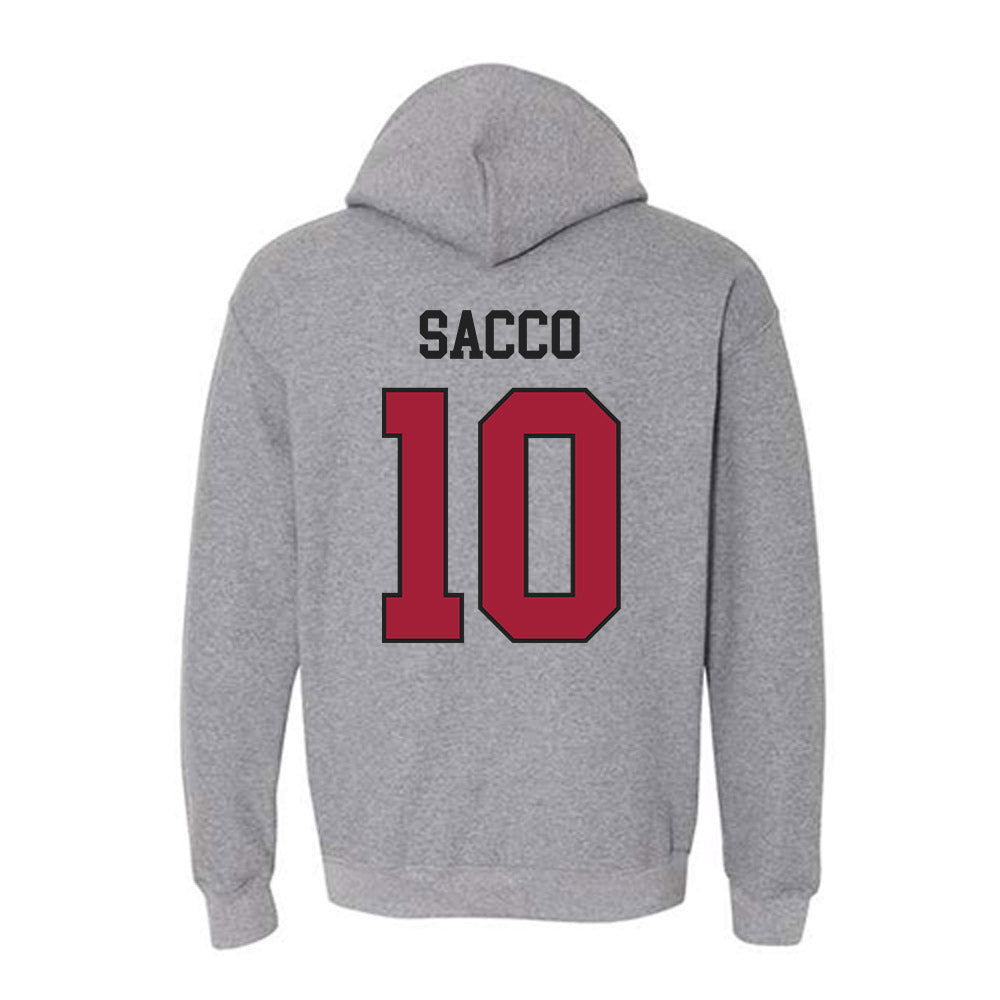 St. Joe's - NCAA Men's Basketball : Keoni Sacco - Classic Shersey Hooded Sweatshirt-1