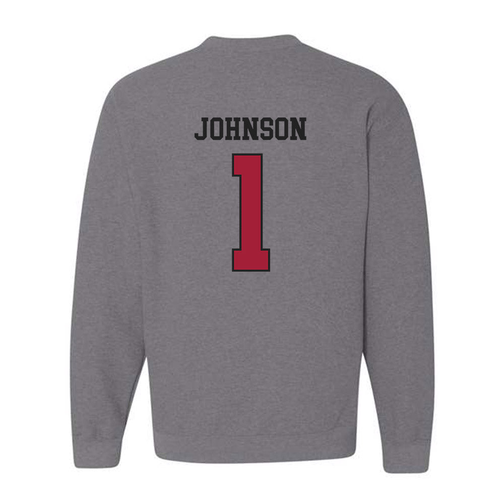 St. Joe's - NCAA Men's Basketball : Mekai Johnson - Classic Shersey Crewneck Sweatshirt-1