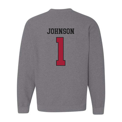St. Joe's - NCAA Men's Basketball : Mekai Johnson - Classic Shersey Crewneck Sweatshirt-1