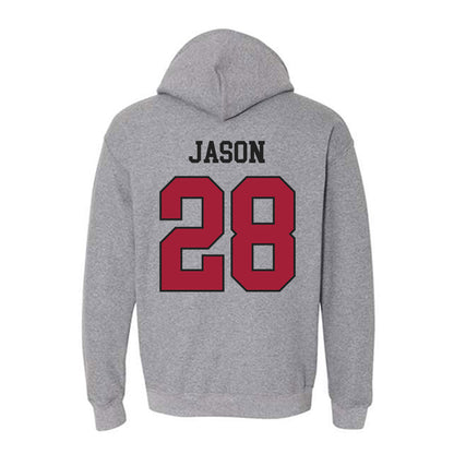 St. Joe's - NCAA Men's Lacrosse : Jesse Jason - Classic Shersey Hooded Sweatshirt-1