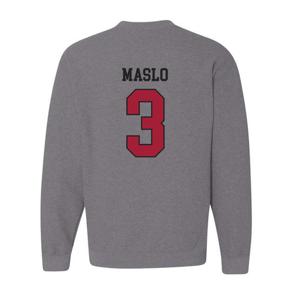 St. Joe's - NCAA Baseball : Augie Maslo - Classic Shersey Crewneck Sweatshirt-1