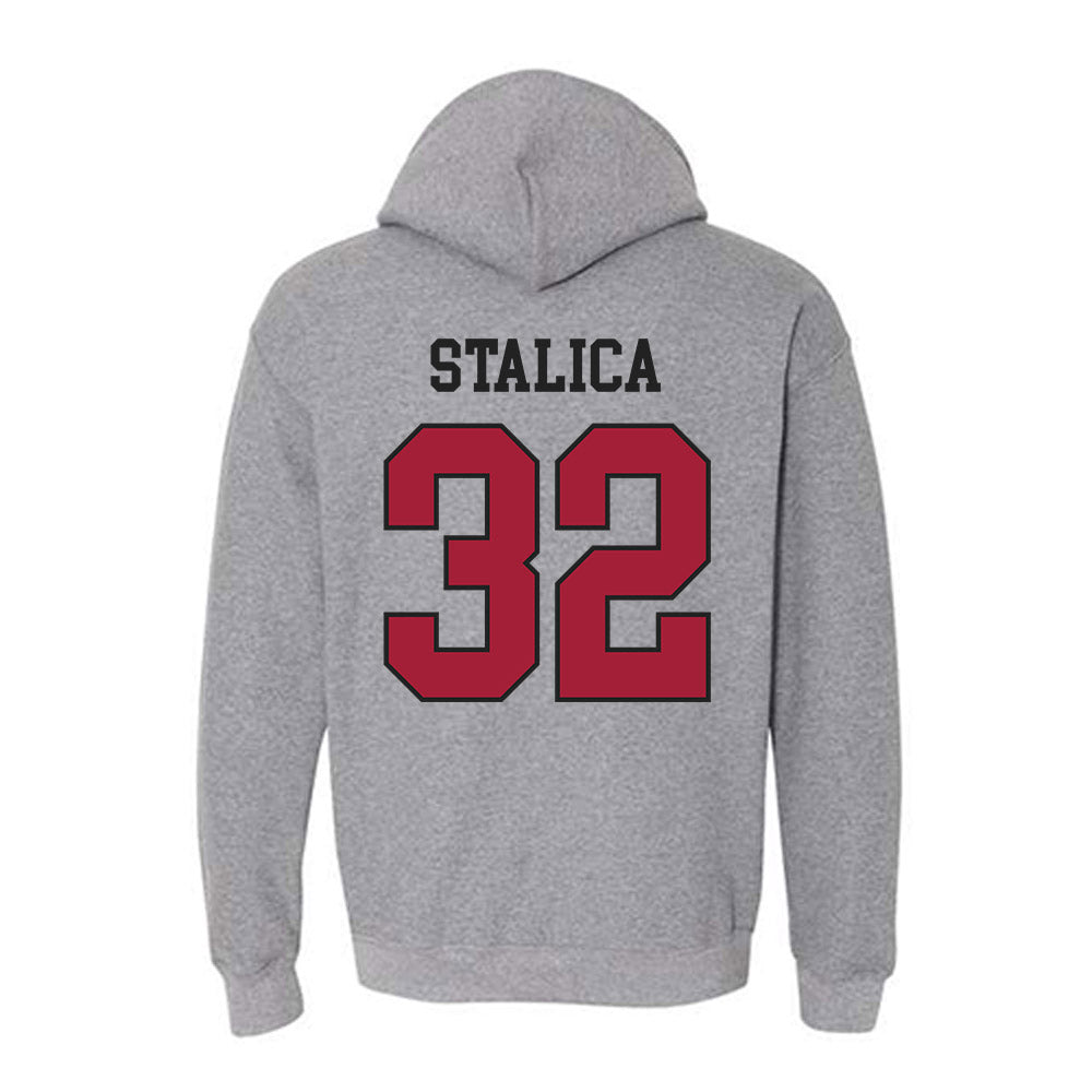 St. Joe's - NCAA Softball : Lauren Stalica - Classic Shersey Hooded Sweatshirt-1