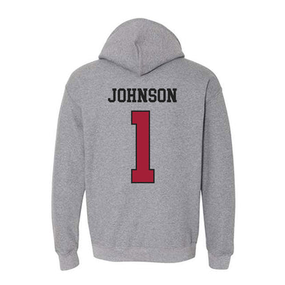 St. Joe's - NCAA Men's Basketball : Mekai Johnson - Classic Shersey Hooded Sweatshirt-1