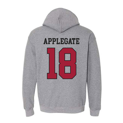 St. Joe's - NCAA Baseball : Carson Applegate - Classic Shersey Hooded Sweatshirt-1