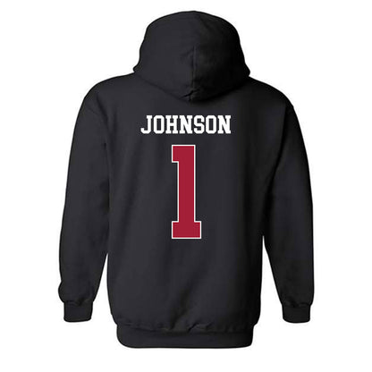 St. Joe's - NCAA Men's Basketball : Mekai Johnson - Classic Shersey Hooded Sweatshirt-1