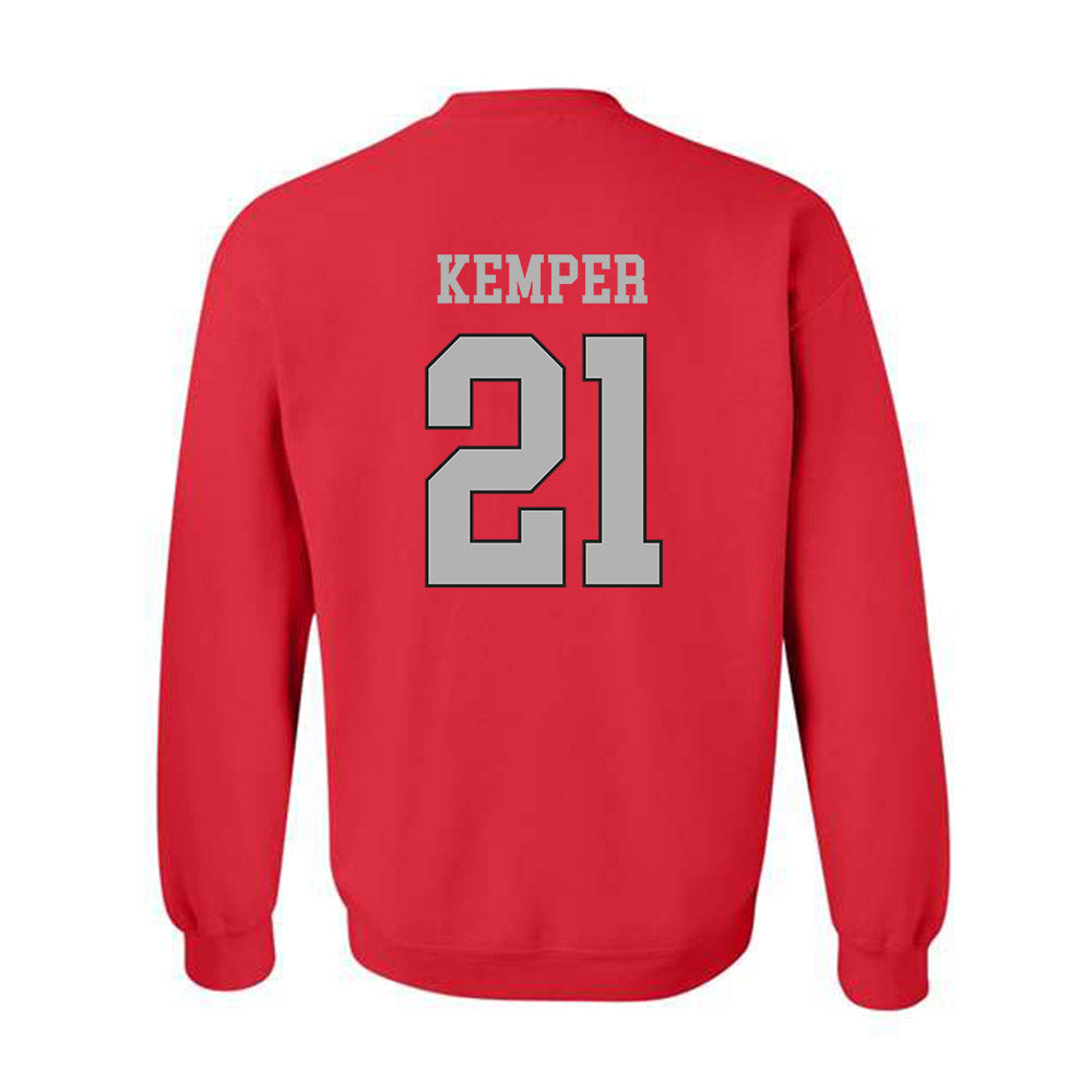 St. Joe's - NCAA Men's Basketball : Davis Kemper - Classic Shersey Crewneck Sweatshirt-1