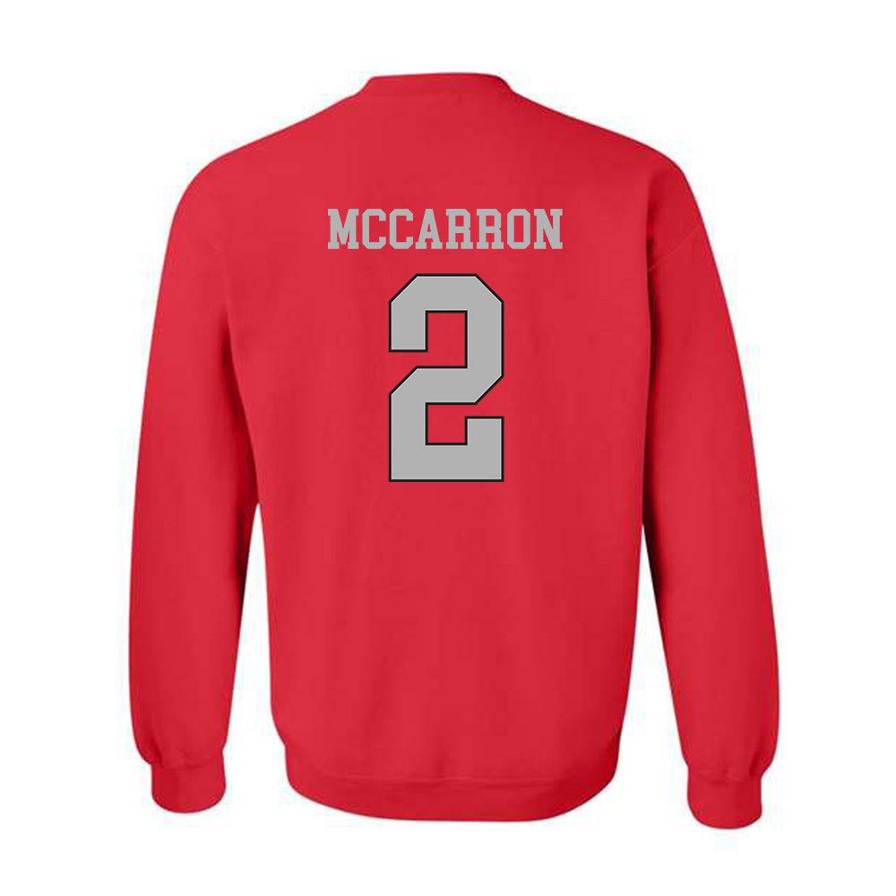 St. Joe's - NCAA Baseball : Duke McCarron - Classic Shersey Crewneck Sweatshirt-1