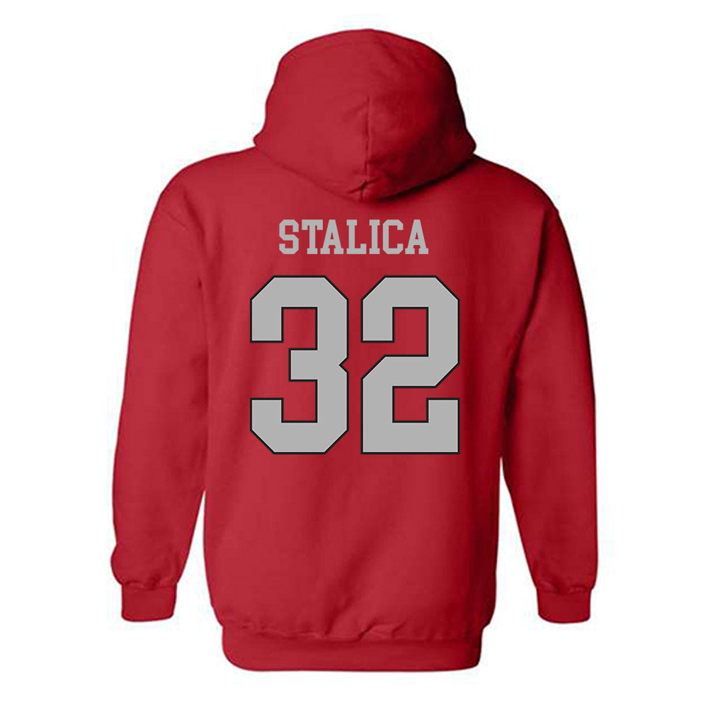 St. Joe's - NCAA Softball : Lauren Stalica - Classic Shersey Hooded Sweatshirt-1