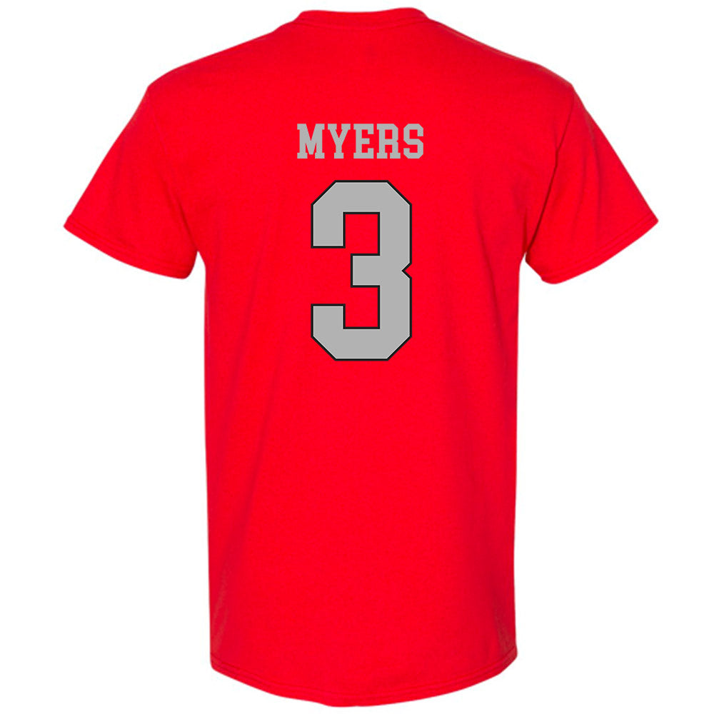 St. Joe's - NCAA Men's Basketball : Khaafiq Myers - Classic Shersey T-Shirt-1