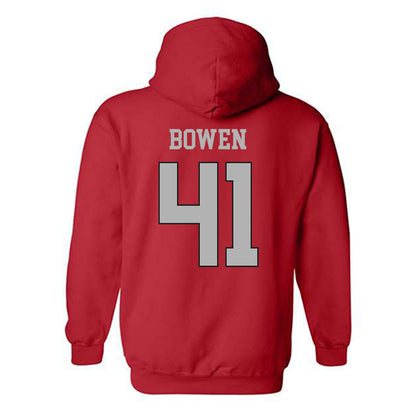 St. Joe's - NCAA Baseball : Ethan Bowen - Classic Shersey Hooded Sweatshirt-1