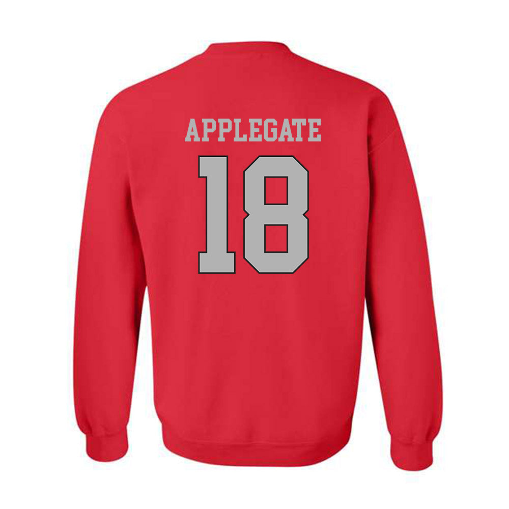 St. Joe's - NCAA Baseball : Carson Applegate - Classic Shersey Crewneck Sweatshirt-1