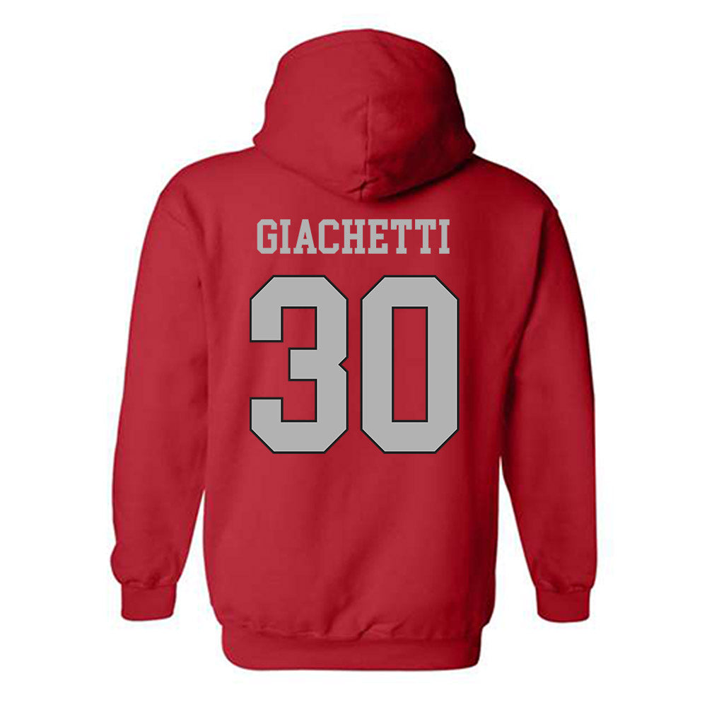 St. Joe's - NCAA Men's Lacrosse : Charlie Giachetti - Classic Shersey Hooded Sweatshirt-1
