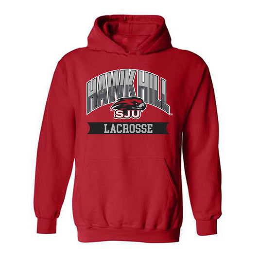 St. Joe's - NCAA Men's Lacrosse : Braedon Chayes - Classic Shersey Hooded Sweatshirt-0