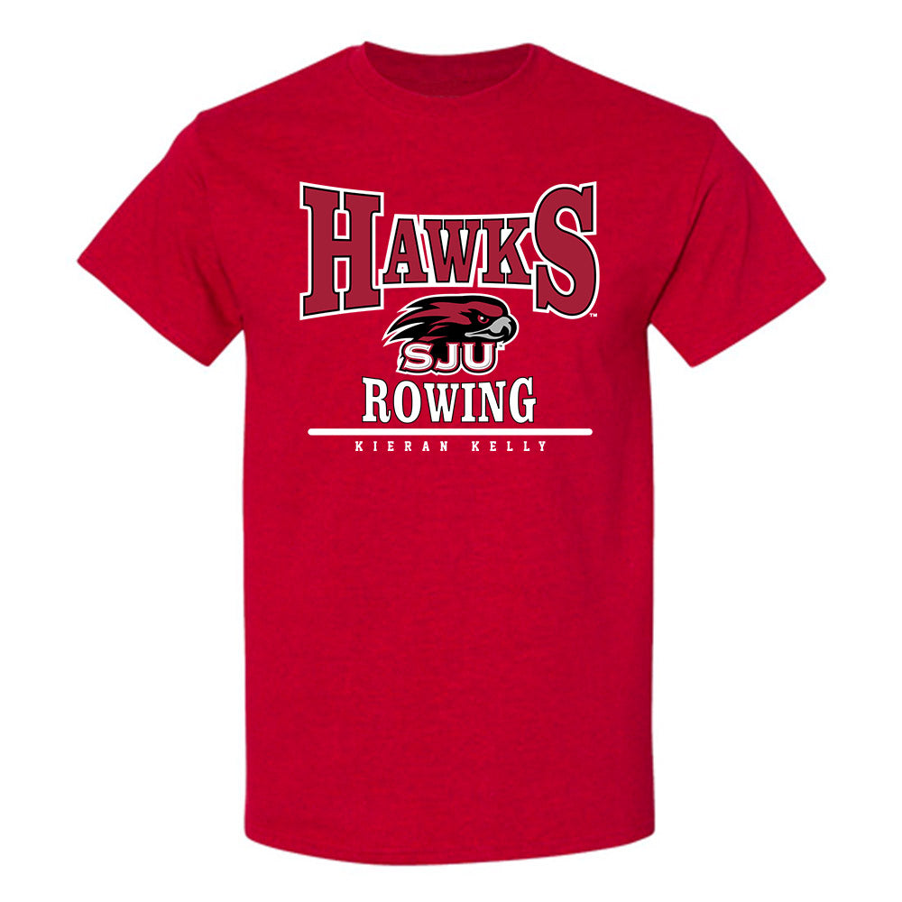 St. Joe's - NCAA Men's Rowing : Kieran Kelly - Classic Fashion Shersey T-Shirt-0