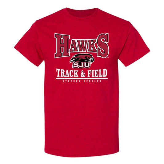 St. Joe's - NCAA Men's Track & Field : Stephen Heckler - Classic Fashion Shersey T-Shirt-0