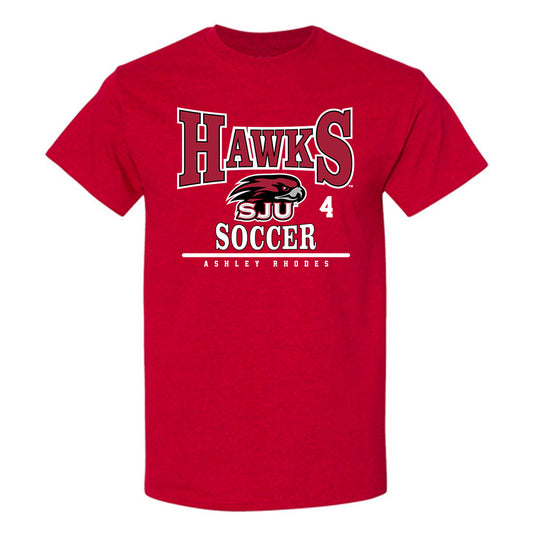St. Joe's - NCAA Women's Soccer : Ashley Rhodes - Classic Fashion Shersey T-Shirt-0