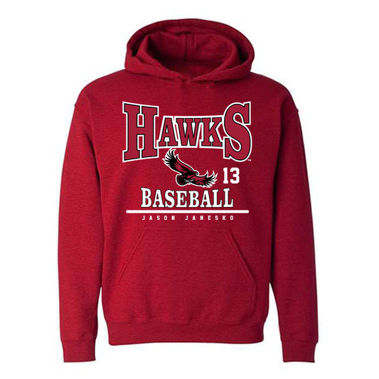 St. Joe's - NCAA Baseball : Jason Janesko - Classic Fashion Shersey Hooded Sweatshirt-0
