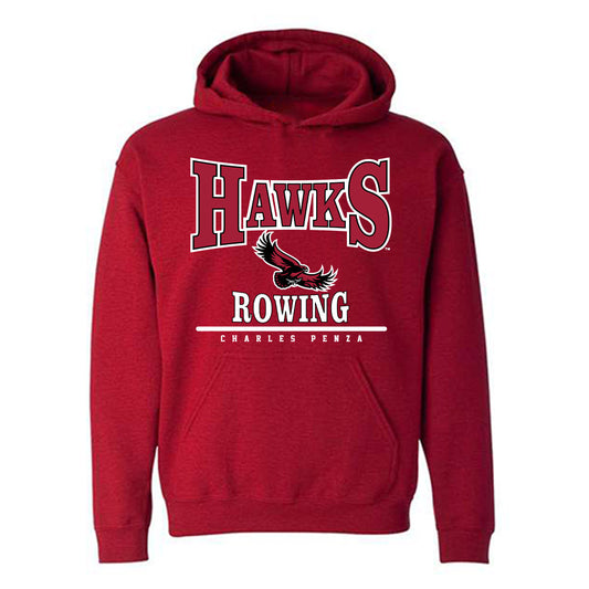 St. Joe's - NCAA Women's Rowing : Charles Penza - Classic Fashion Shersey Hooded Sweatshirt-0