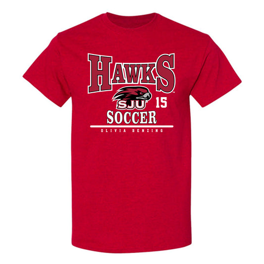 St. Joe's - NCAA Women's Soccer : Olivia Benzing - Classic Fashion Shersey T-Shirt-0