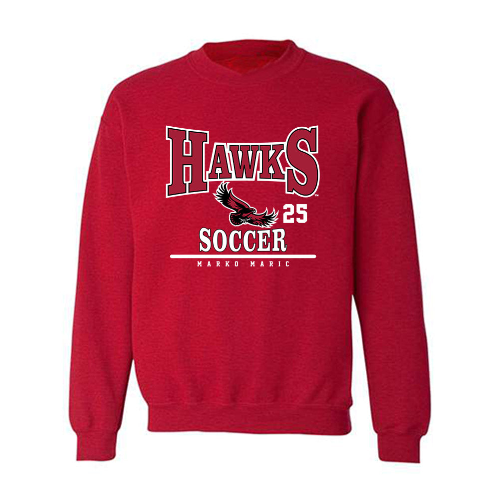 St. Joe's - NCAA Men's Soccer : Marko Maric - Classic Fashion Shersey Crewneck Sweatshirt-0
