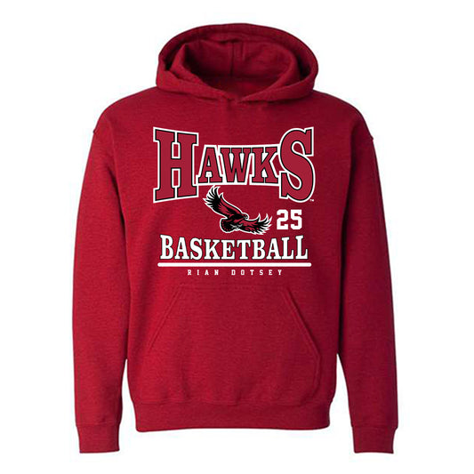 St. Joe's - NCAA Women's Basketball : Rian Dotsey - Classic Fashion Shersey Hooded Sweatshirt-0