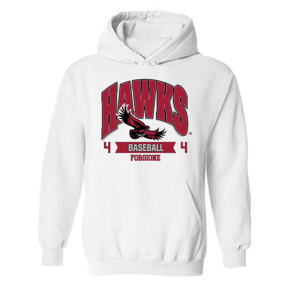 St. Joe's - NCAA Baseball : Max Forgione - Classic Fashion Shersey Hooded Sweatshirt-0