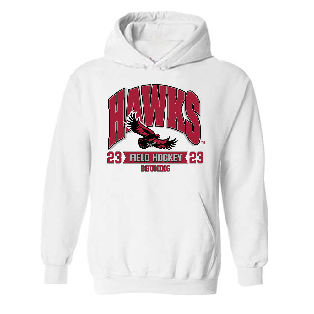 St. Joe's - NCAA Women's Field Hockey : Kiki Bruning - Classic Fashion Shersey Hooded Sweatshirt-0