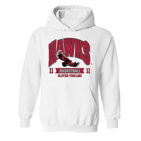 St. Joe's - NCAA Men's Basketball : Jaiden Glover-Toscano - Classic Fashion Shersey Hooded Sweatshirt-0