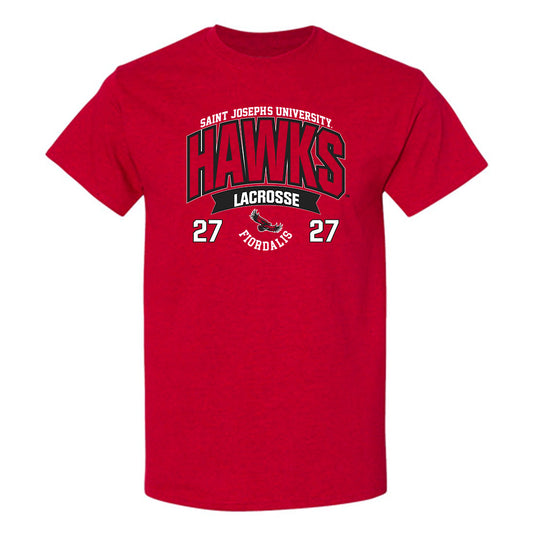 St. Joe's - NCAA Men's Lacrosse : Jack Fiordalis - Sport Shersey T-Shirt-0