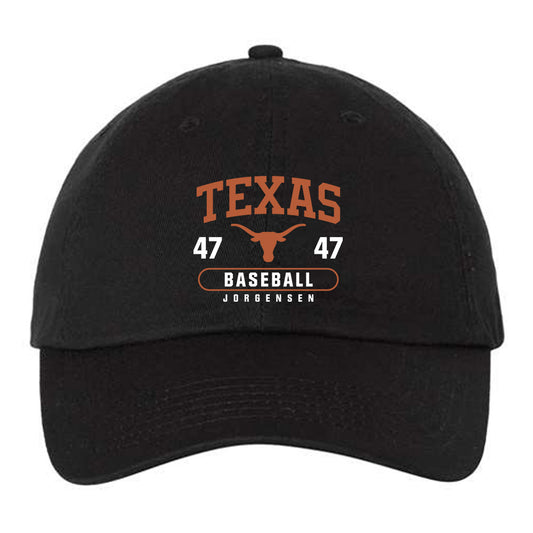 Texas - NCAA Baseball : James Jorgensen - Dad Hat-0