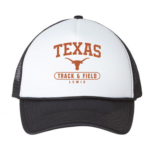 Texas - NCAA Men's Track & Field : Brock Lewis - Trucker Hat-0