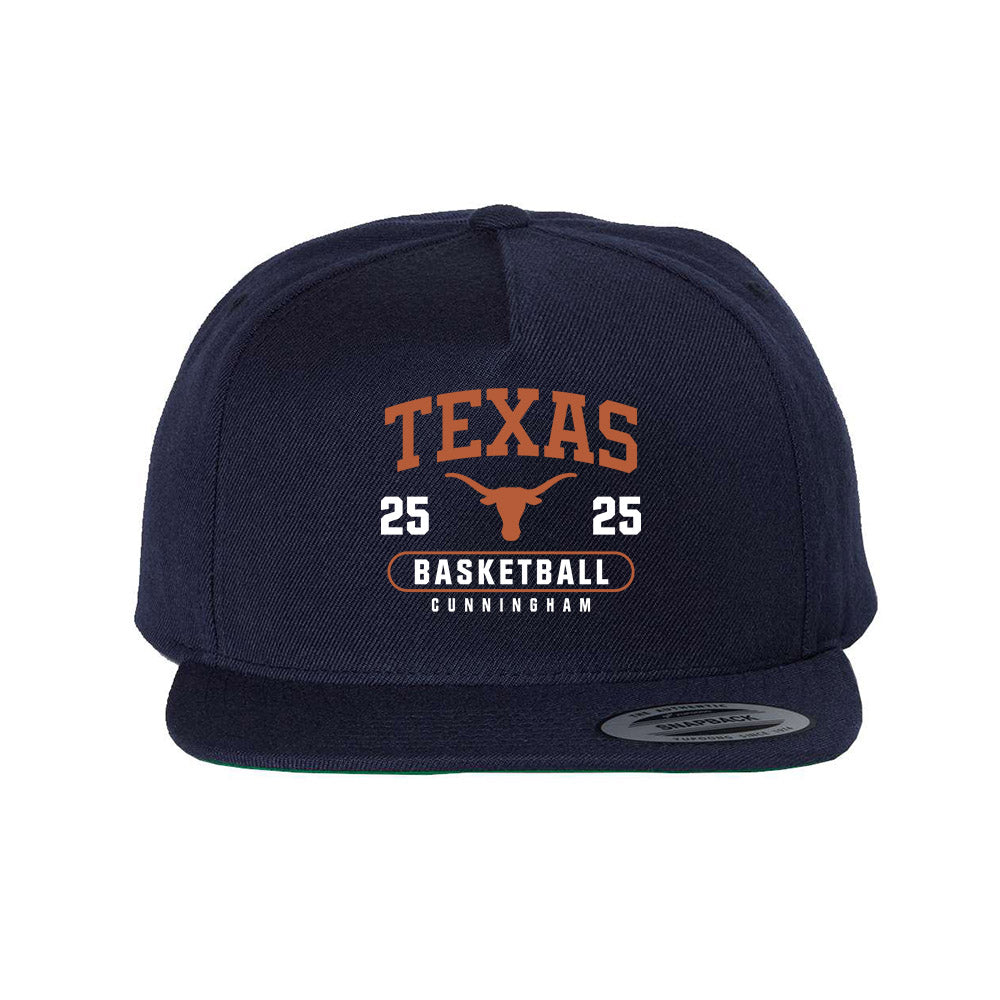 Texas - NCAA Women's Basketball : Breya Cunningham - Snapback Hat-0
