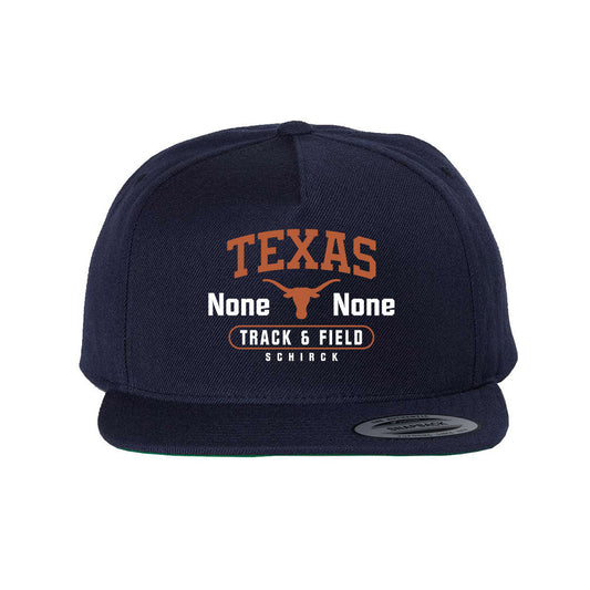 Texas - NCAA Men's Track & Field : Brandon Schirck - Snapback Hat-0