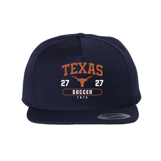 Texas - NCAA Women's Soccer : Hannah Tate - Snapback Hat-0