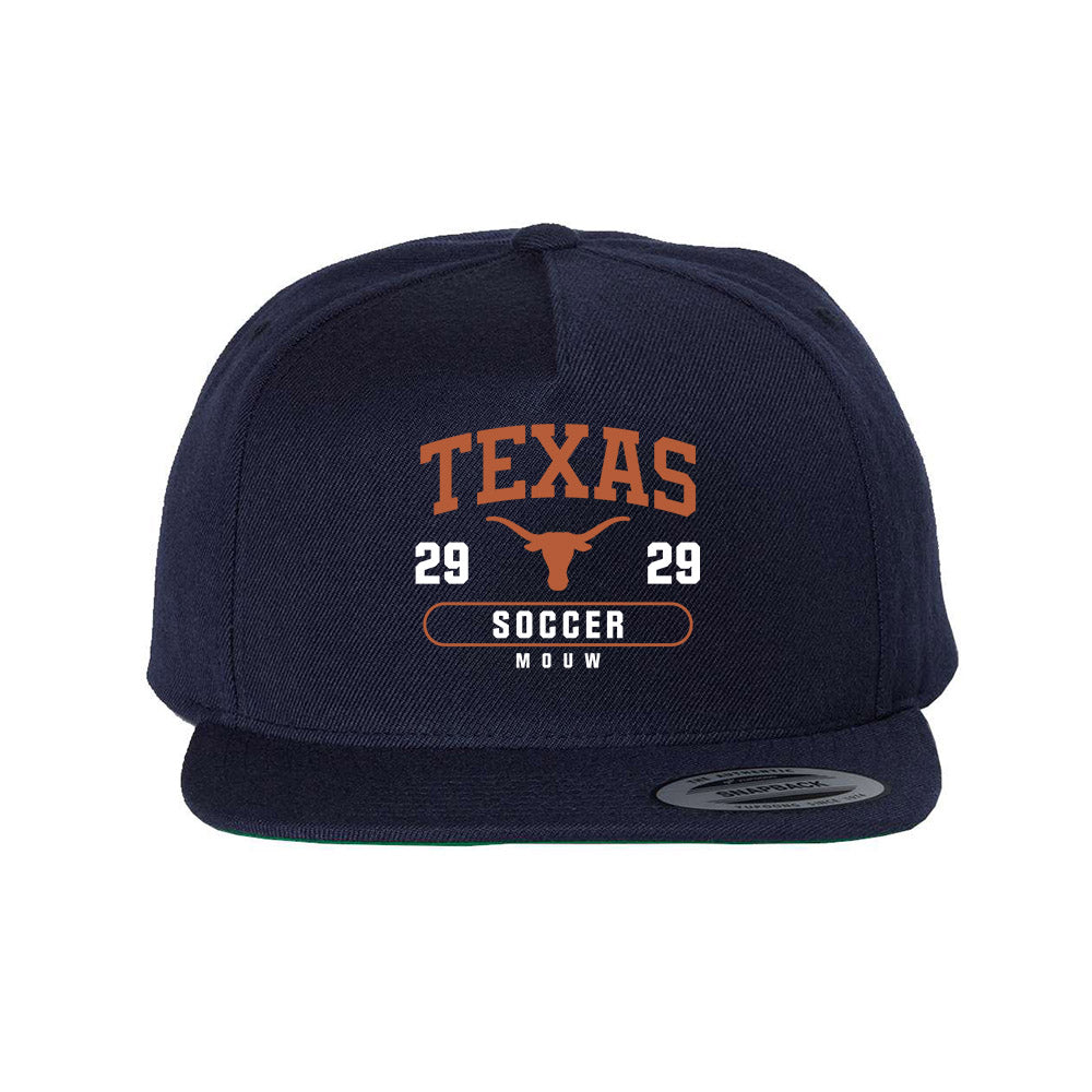 Texas - NCAA Women's Soccer : Paige Mouw - Snapback Hat-0
